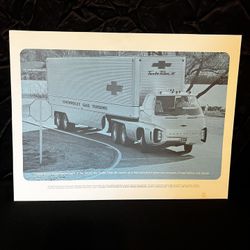 1966 Vintage Chevrolet Truck Sales Brochure. A Portfolio Of Interesting Truck Patents  Mounted On Vintage Chevrolet Trucks.