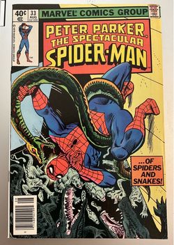 The Spectacular Spider-Man #33 Aug (Marvel,1979)