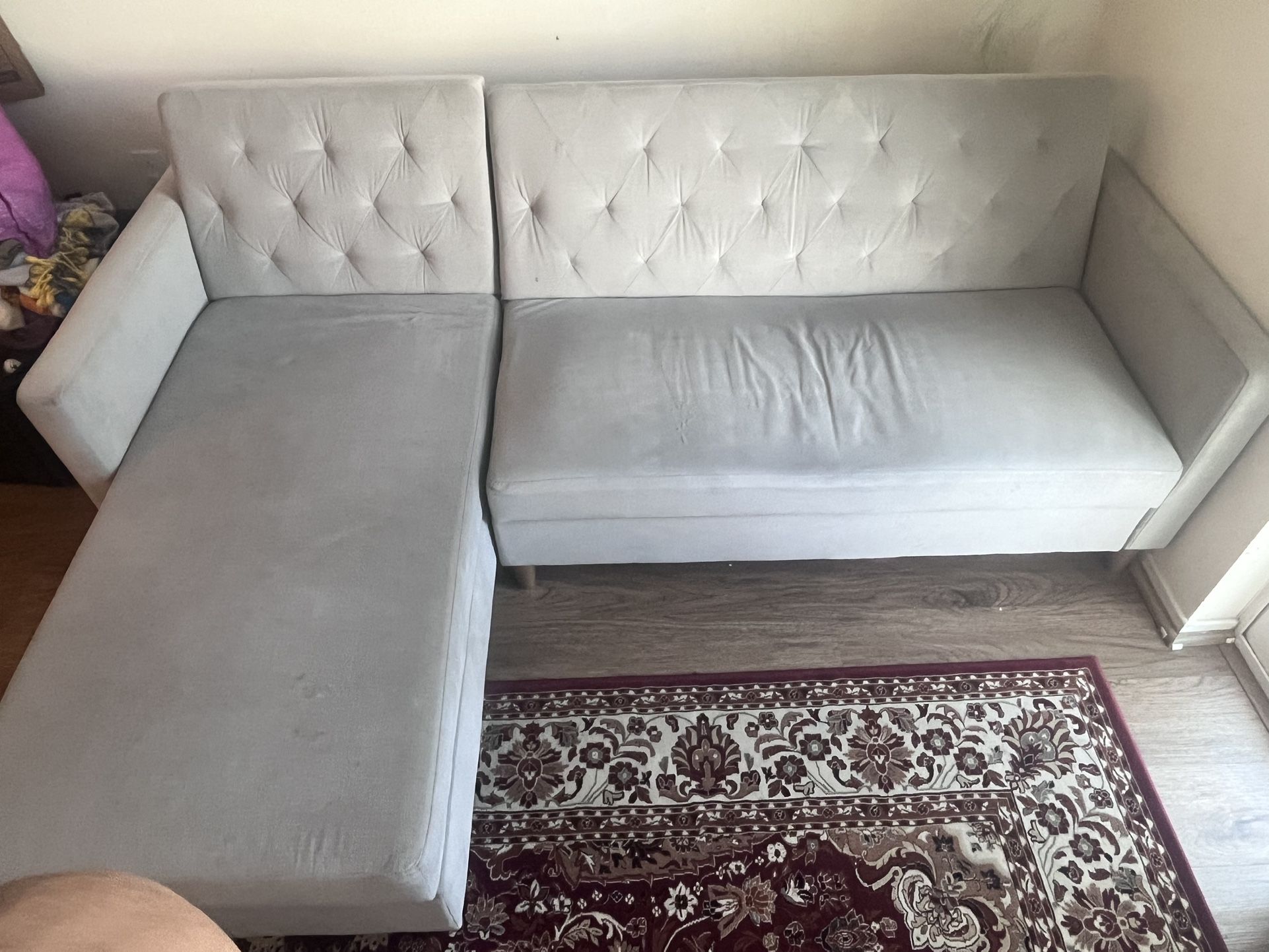 Couch, Bed With Storage