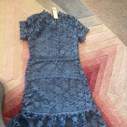 Girls Blue Dress Size 12