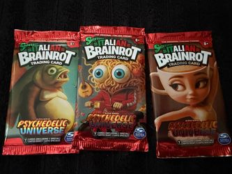 Italian Brainrot Trading Card Packs x3