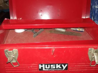 RED HUSKY TOOL BOX