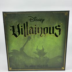 Disney Villainous  Worst Takes It All-Strategy Board Game By Ravensburger Sealed
