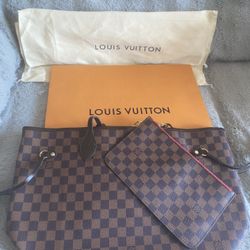 Louis Vuitton Purse with Hand Bag