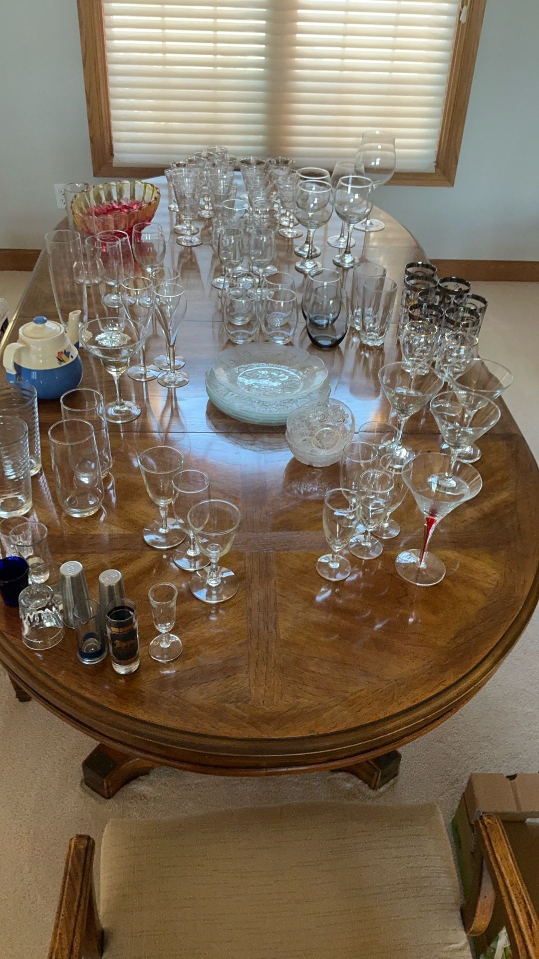 All Types Of Glasses,  Shot, Wine, Drinking Etc Over 100 Items  One Price For All