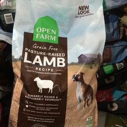 Pet Dog Food Grain Free Pasture Raised Lamb Recipe 22lbs