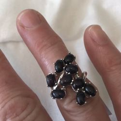 Ethiopian Midnight Opal Ring Size 6