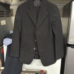 Boys Sz 8 Black Suit