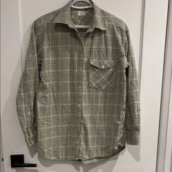 Wilfred free size 1 Plaid Button-Up Shirt 