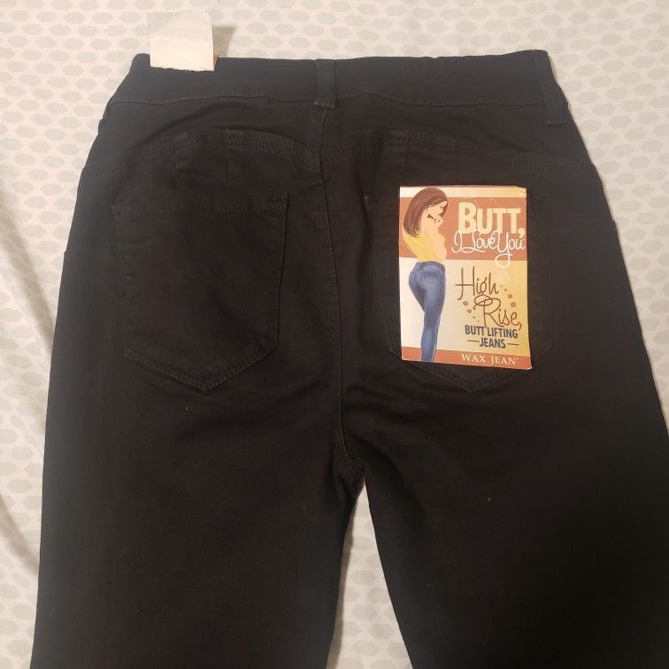 Black Pants. High Rise New