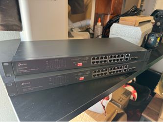 2- TP-Link PoE+ switch 18-port