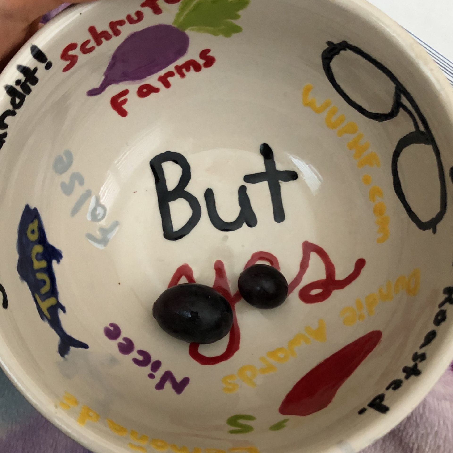 The Office Hand Painted Novelty Bowl ✍️