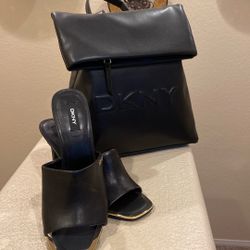Dkny Backpack Purse& Shoes Size 10
