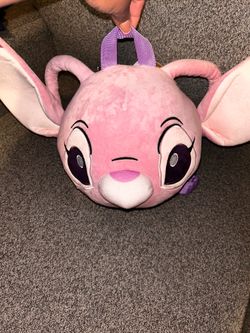 Angel from Lilo & Stitch Head Shaped Plush mini backpack