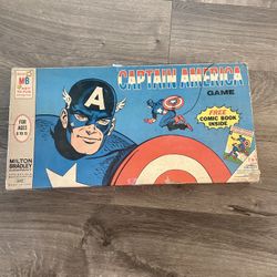 Vintage Captain America Board Game