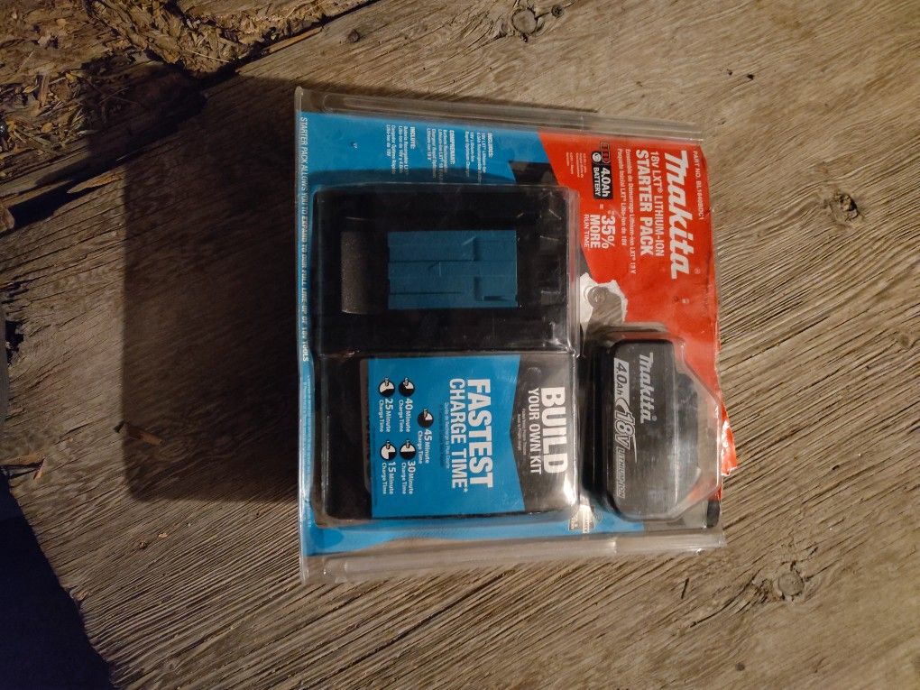 Makita 18v Lxt Lithium -ion Starter Pack 4.0Ah