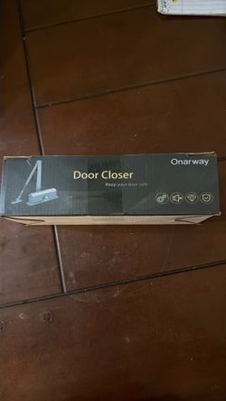 New Heavy Duty Commercial Door Closer - Silver (45-65 KG)