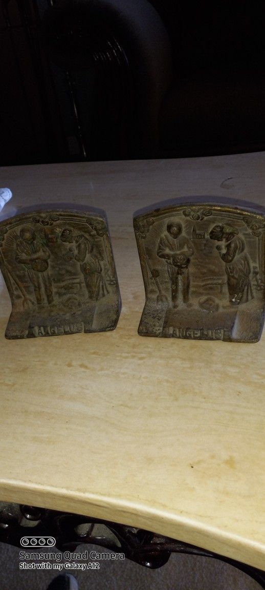 Vintage Cast Iron Book Ends