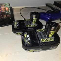 Ryobi Battery 18v HP 2AH
