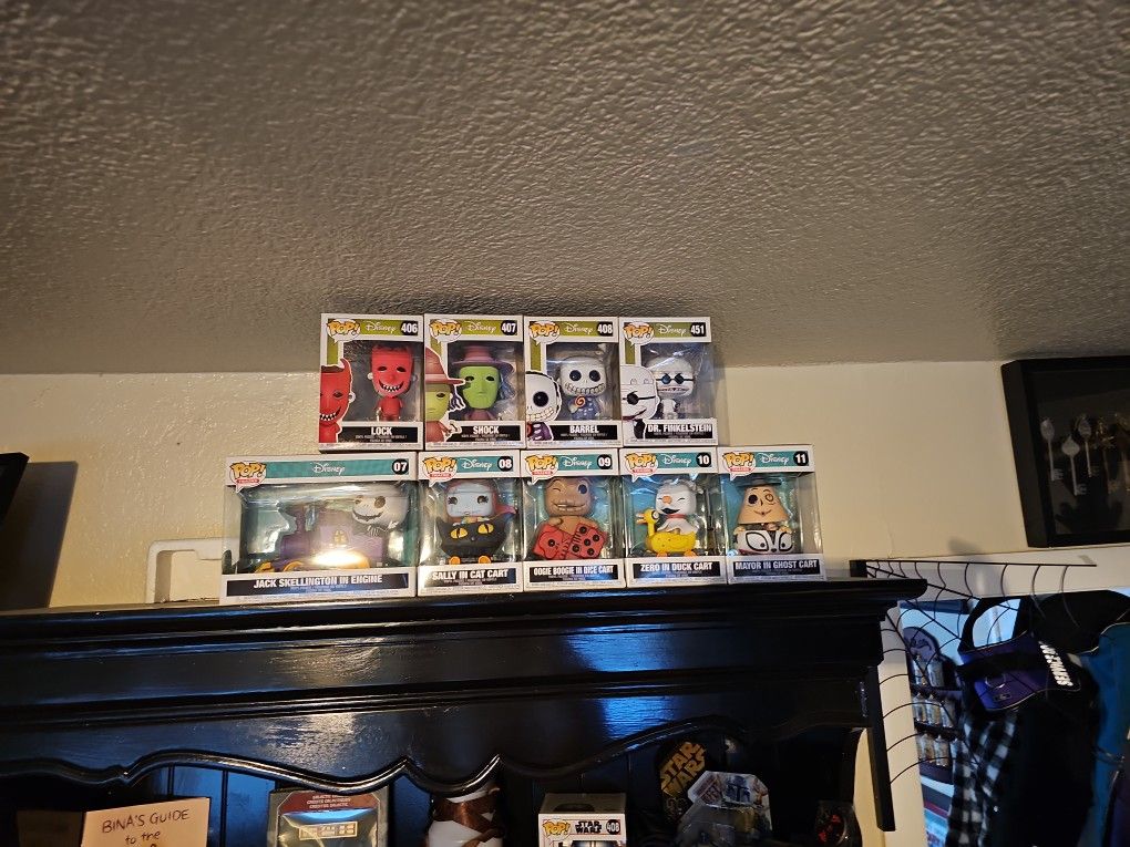 Nightmare Before Christmas Funko Pops