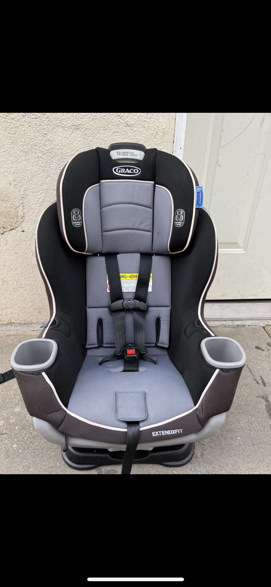 CAR SEAT GRACO EXTEND 2FIT CONVERTIBLE