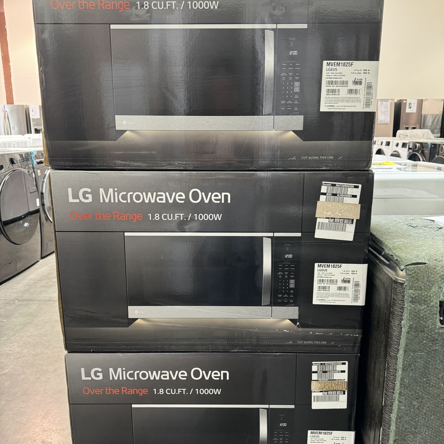 LG Over The Range Microwave Oven 