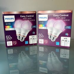 Philips Smart Wifi LED Lightbulbs 