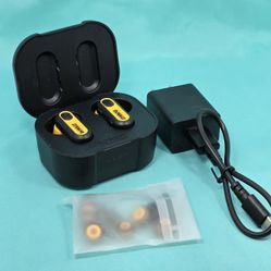 DeWalt Pro X-1 Jobsite Wireless Earbuds W/ Charging Case