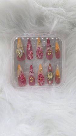 No Bad Press Pink Summer Flower Set