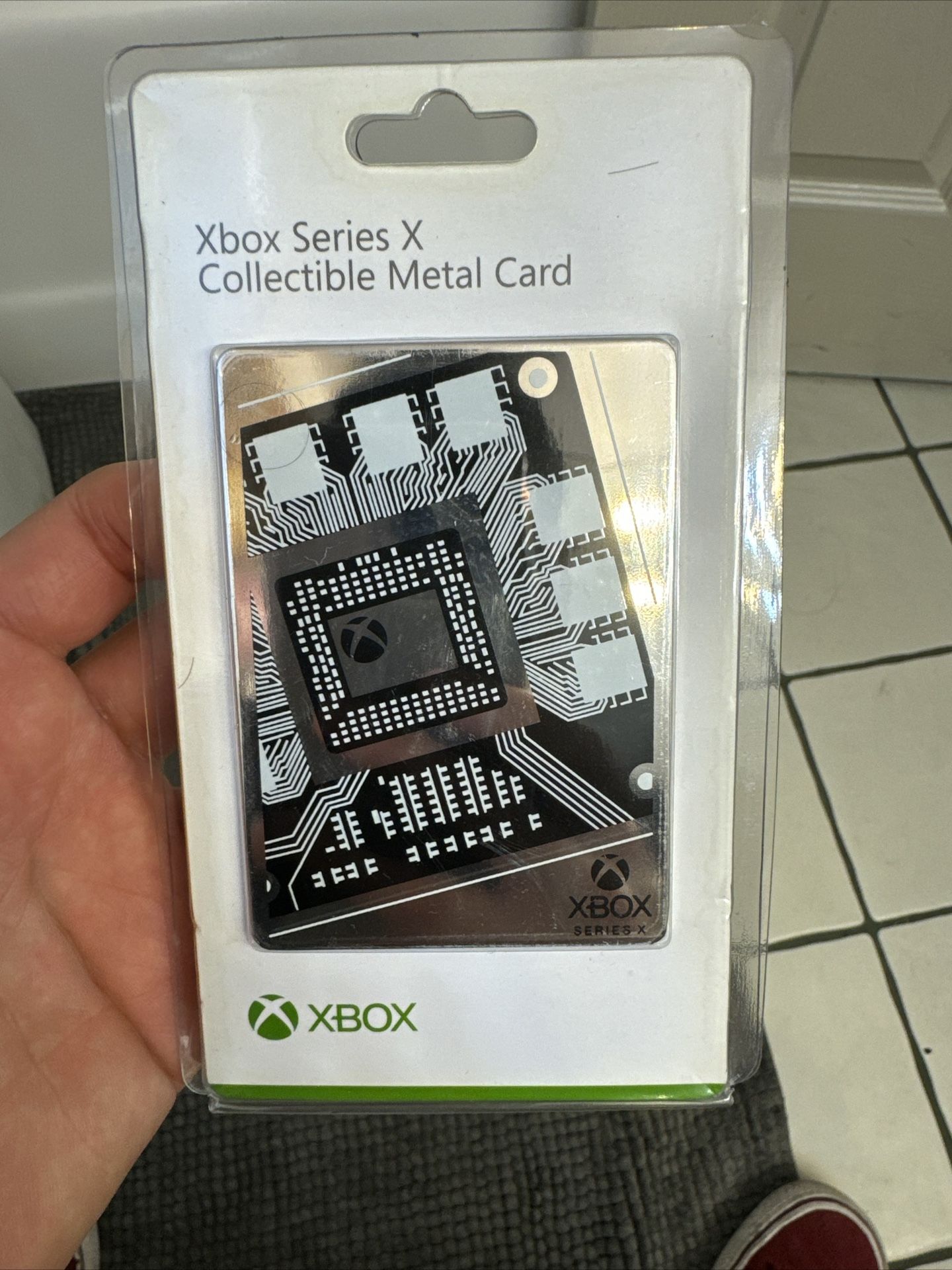 Xbox Series X Collectible Metal Card Limited Edition