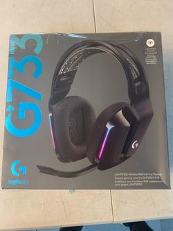 Logitech G733 Wireless RGB Over-Ear Gaming Headset, Black (contact info removed)63