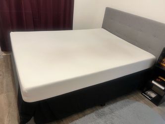 Queen Size Bed with one extra mattress