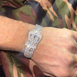 925 Silver Moisonite Bracelet 