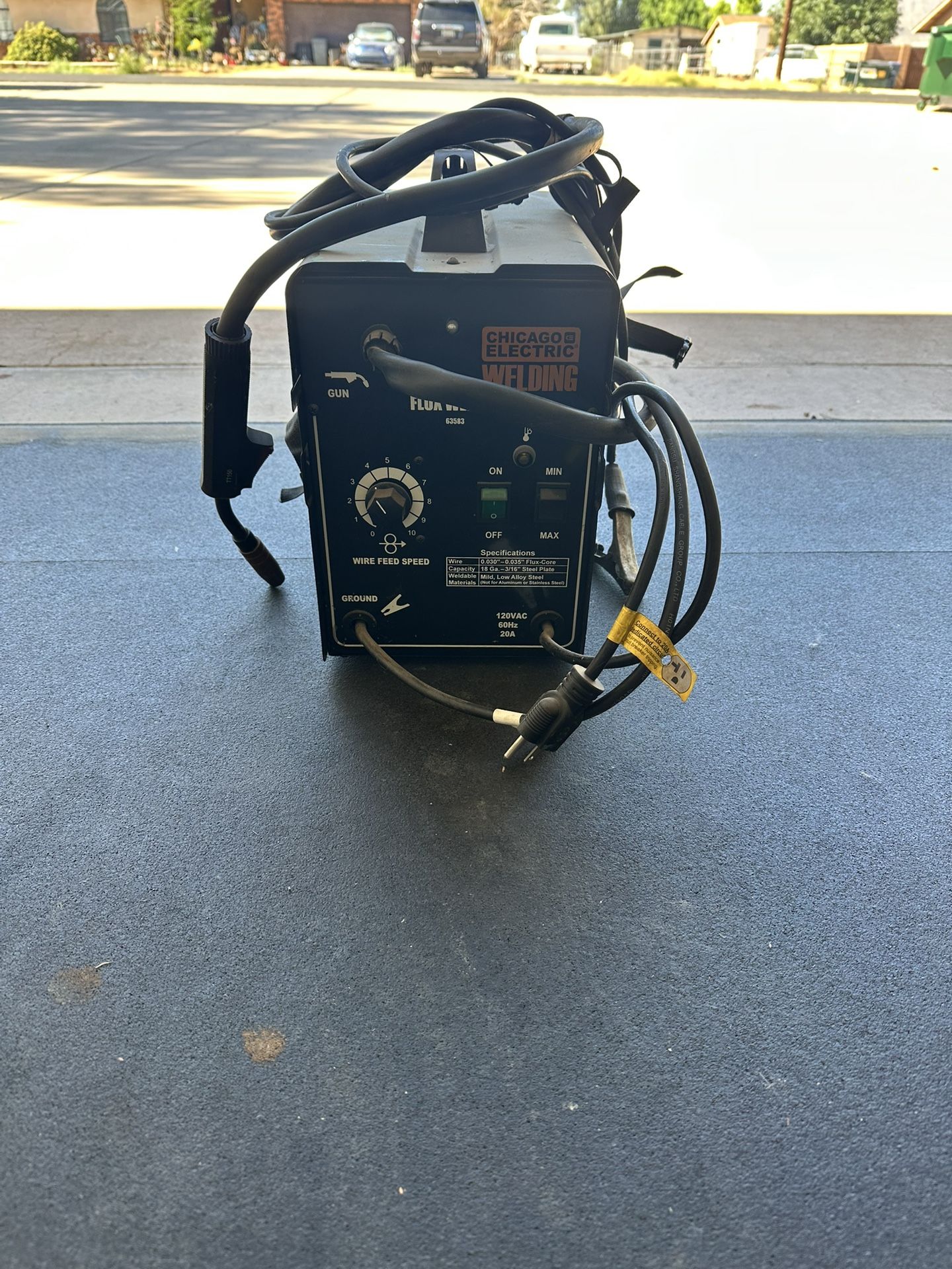 Chicago Electric Flux 125 Welder