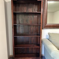 WOOD Bookcases - Set Of two $125 (separately $70 Each)