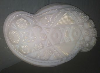 Vintage milk glass