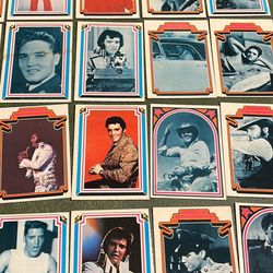 Lot of 20 Elvis Presley boxcar trading cards 1978 #9