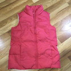 Lands’ End Little Girl’s  Down Puffer Vest