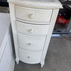 Pottery Barn 4 Drawer Storage Cabinet 