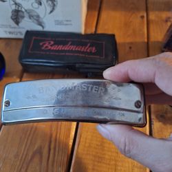 Rare Vintage Bandmaster Harmonica