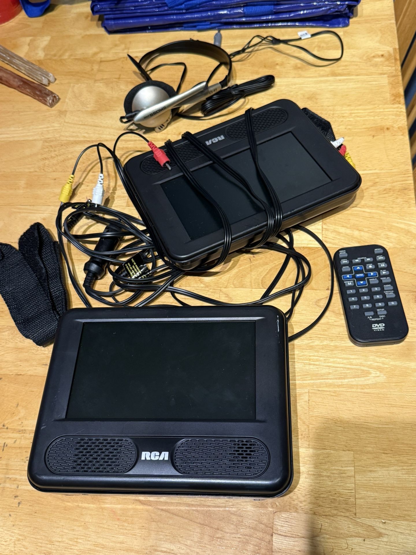 Portable Car DVD headrest Players -$10