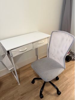 White Desk Set