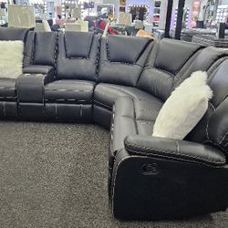 Black Sectional 