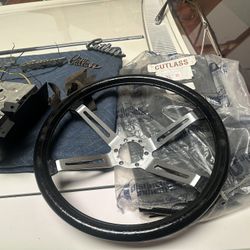 442 steering wheel eight track emblems for sale