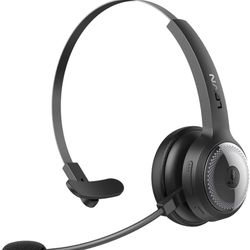 Wireless Headset with Microphone for PC