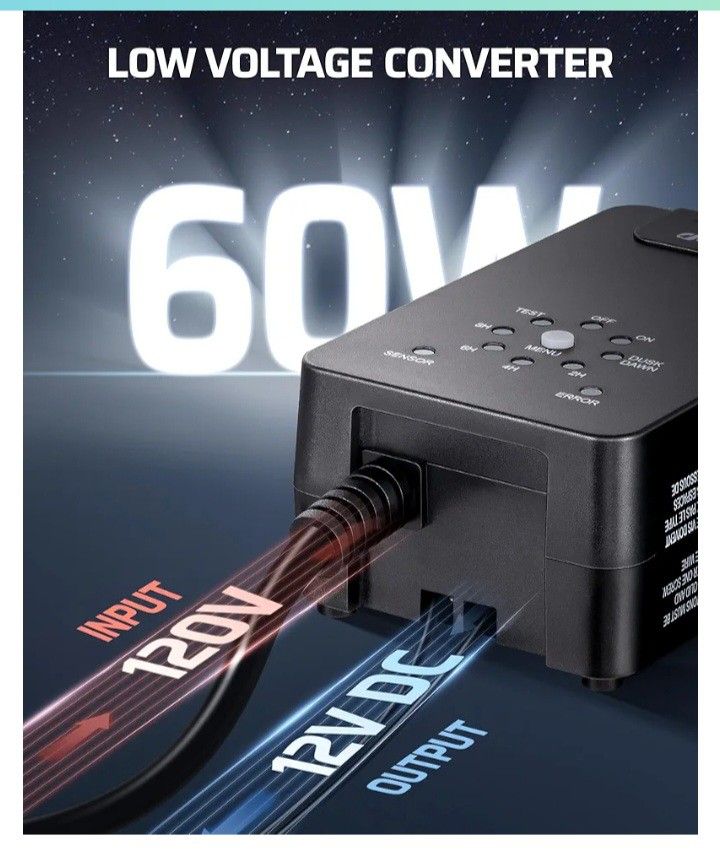 60 Watts Low Voltage Transformer