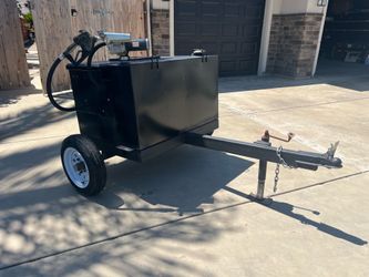 Fuel tank - tool box trailer