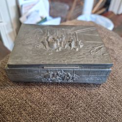 VINTAGE DANISH REPOUSSE BOX