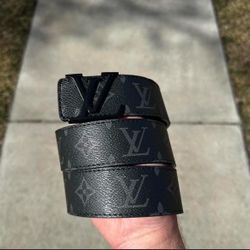 Mens Black Louis Vuitton Belt