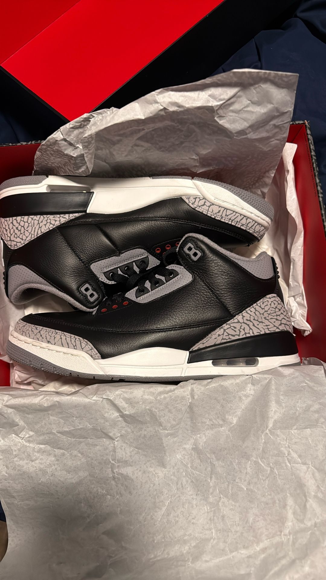 Jordan 3 black cement